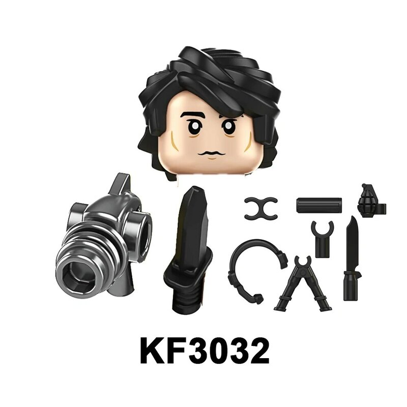 KF6199 nowy charakter filmowy ABS plastikowy Action Mini zmontowane klocki figurki edukacyjne dla dzieci