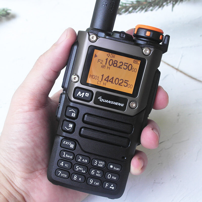 Quansheng Receiver UV K5 (8) Walkie Talkie Portable Am Fm Two Way Radio Commutator Station Amateur Ham Wireless Set Long Range