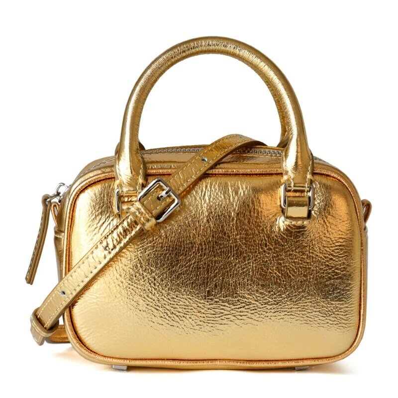 Jonlily Women Genuine Leather Shoulder Bag Female Fashion Handbag Totes Casual Crossbody Bag Small Daybag Purse -KG1337