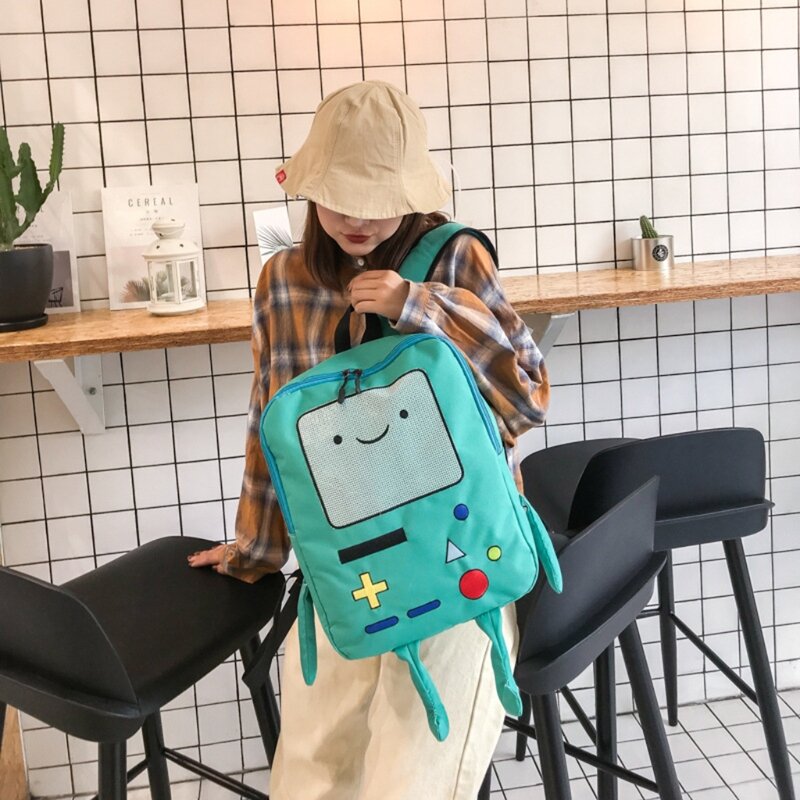 Mochila viagem desenhos animados mochila adolescente meninas saco escola bonito estudante daypack sacos livro