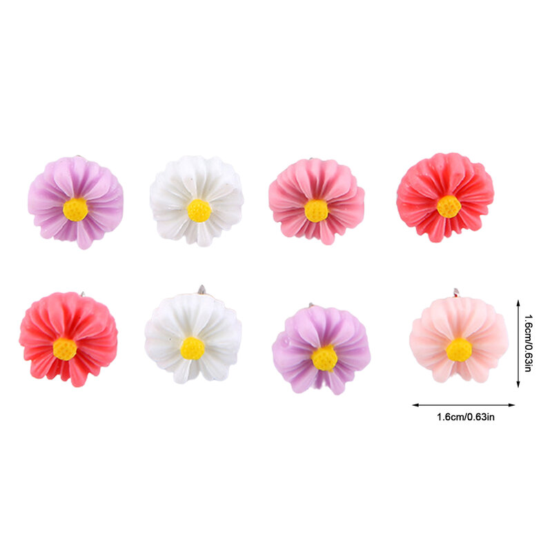 Rose Bloem Creatieve Push Pins Gemakkelijk Te Positie Stevig Voor Thuis Diy Decoratie Punaise