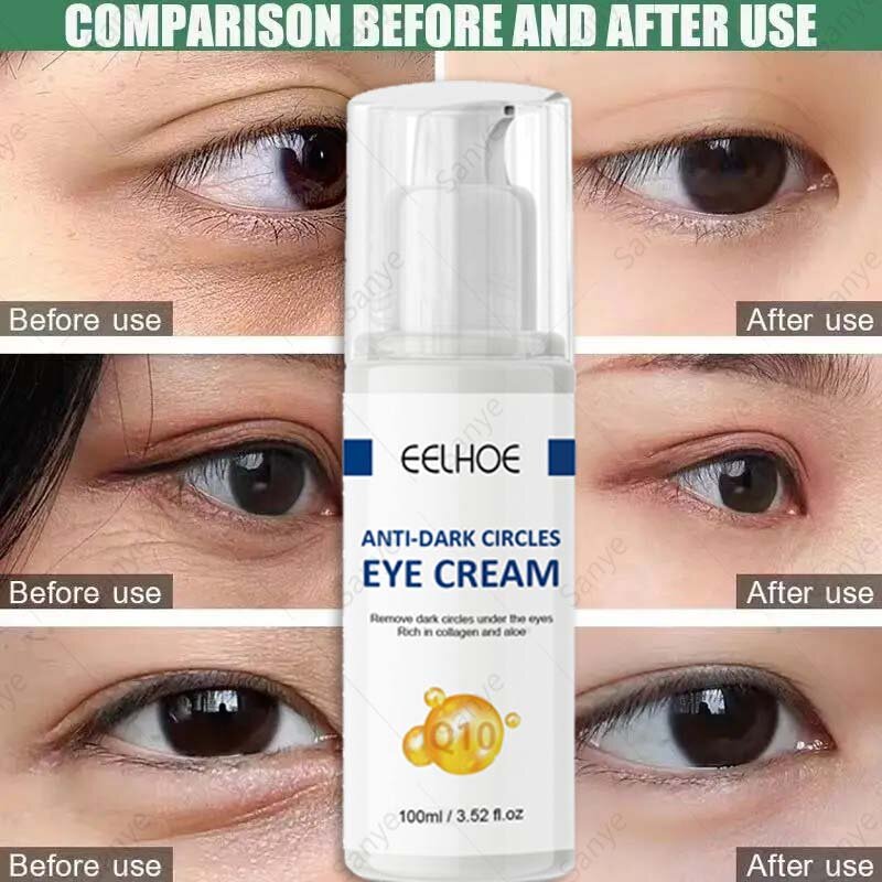 Collagen Anti-Wrinkle Eye Cream Fade Fine Lines Dark Circles Serum Remove Eye Bags Puffiness Anti-Aging Cream Firming Eye Care