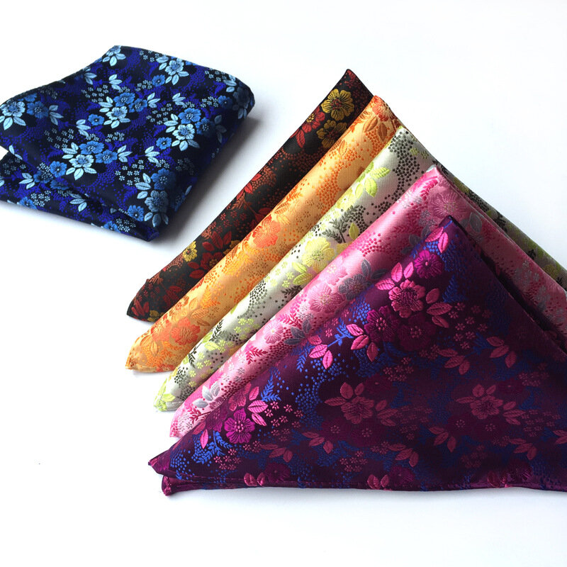 Носовой платок для мужчин популярный модный жаккардовый квадратный Карманный квадратный платок роскошный