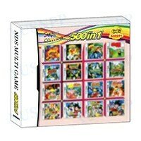Pokemon Goku NDS Cartão do pacote de jogo, Cartucho Super Combo, Novo 3DS, 500 em 1, DS, 2DS