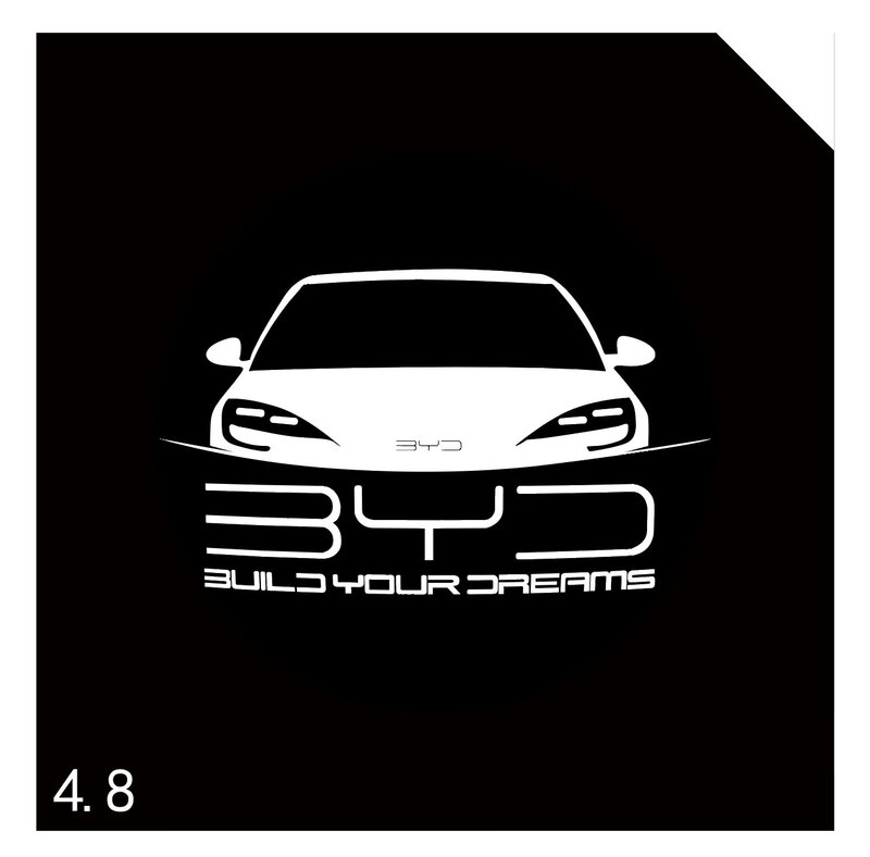 ZLWR BYD door welcome light door projection light suitable for BYD Seal EV ATTO3 modification accessories
