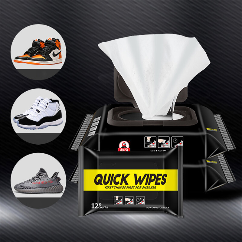 Salviette per scarpe usa e getta piccole scarpe bianche strumenti per la pulizia degli artefatti scarpe per la cura utili salviette per la pulizia rapida e rapida
