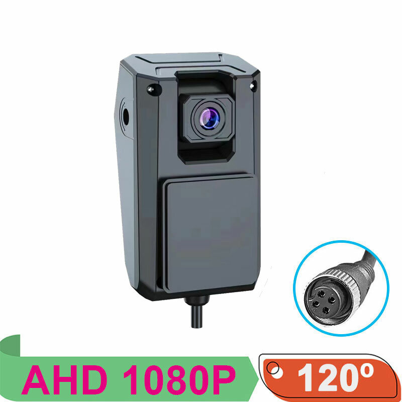 كاميرا مراقبة أمامية 1080P/720P مخصصة للسيارة AHD 12 فولت للسيارة/الحافلات/الشاحنة/RV للرؤية الليلية تركيب الزجاج الأمامي