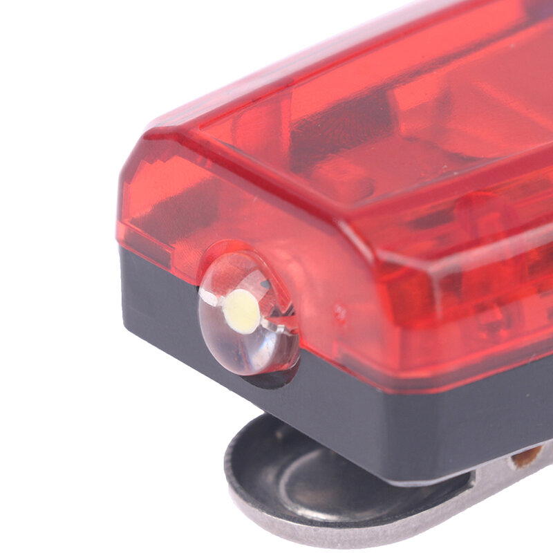 LED rot blau Vorsicht Notfall Polizei Licht blinkende Schulter lampe USB wiederauf ladbare Schulter Warnung Sicherheit Fahrrad Rück leuchte