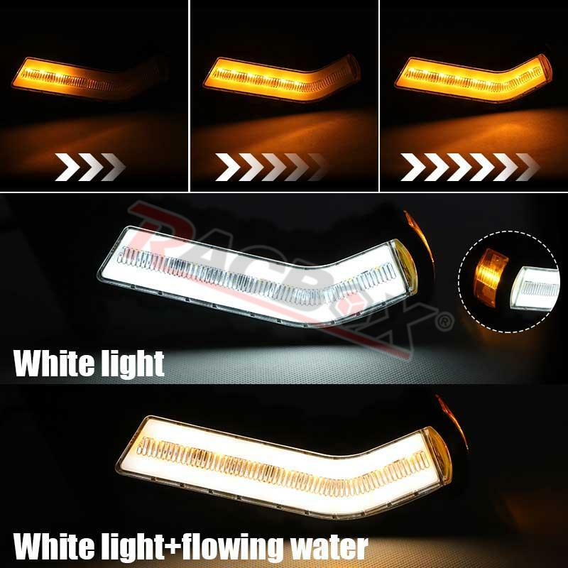 Luces LED de posición lateral para coches, intermitentes, lámpara Universal para coches, SUV, furgonetas, camiones, Rvs, autobuses, barcos, remolques, camionetas, 12V y 24V, 2 uds.