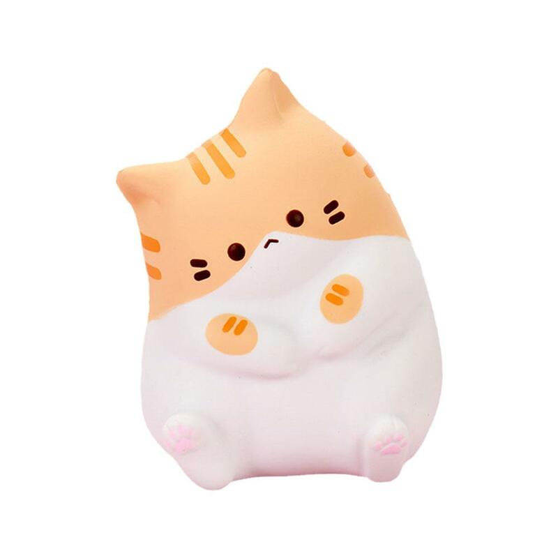Cartoon Kawaii Cat Slow Rebound Decompression Toy Compression Stress Ball Adornment For Cute Room Gift Girls Fun Soft PU To Z5B6