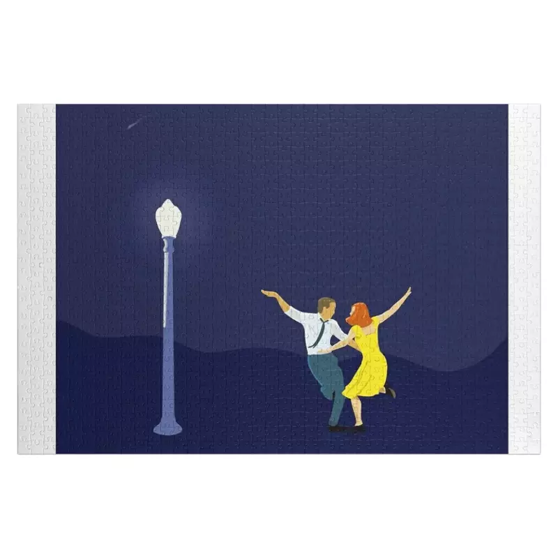 La La Land-춤추는 커플 램프 라이트 직소 퍼즐 동물, 맞춤형 어린이 퍼즐