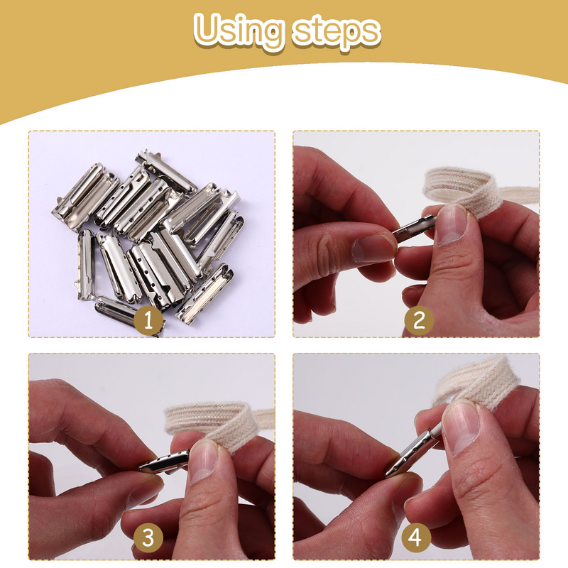 Supvox-Cadarços para Shoestrings, Shoe Lace Tips, Cabeça de Substituição para Shoestrings, Bullet Aglets Tip, DIY Shoes Acessórios