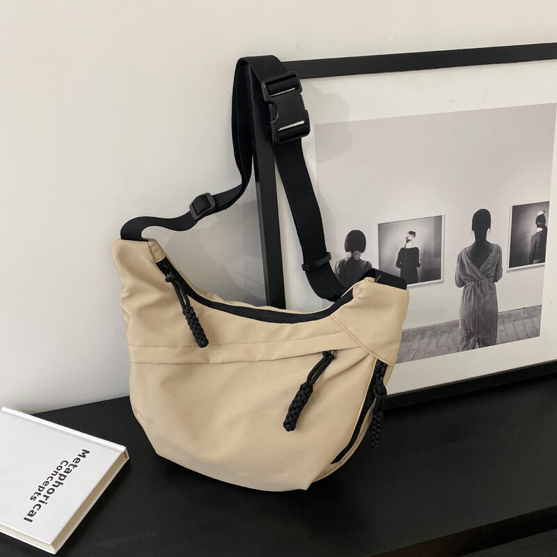 Вместительная сумка через плечо для женщин, новинка 2024, повседневная универсальная сумка-тоут, модная сумка для подмышек