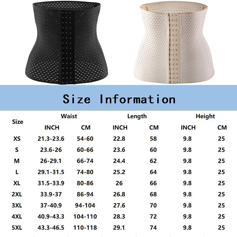 Men Compression Shapewear Waist Trainer Trimmer Belt Corset For Abdomen Belly Shapers Tummy Control Fitness Slimming Body Shaper