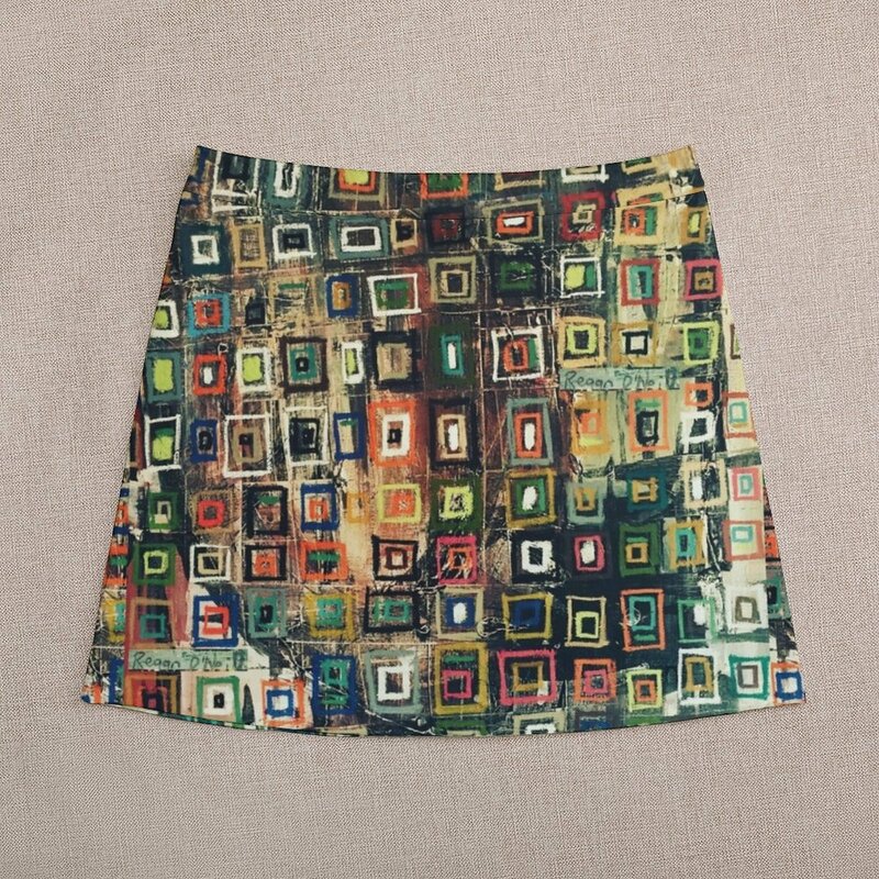 Minifalda con gemelos, faldas de moda