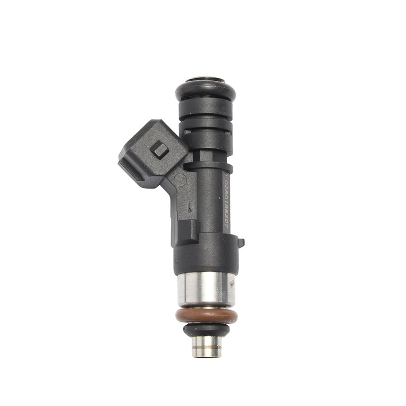 1 buah nozel injektor bahan bakar untuk Bosch Ford Fiesta Focus Mk7 1.4 1.6 b-max c-max 0280158207