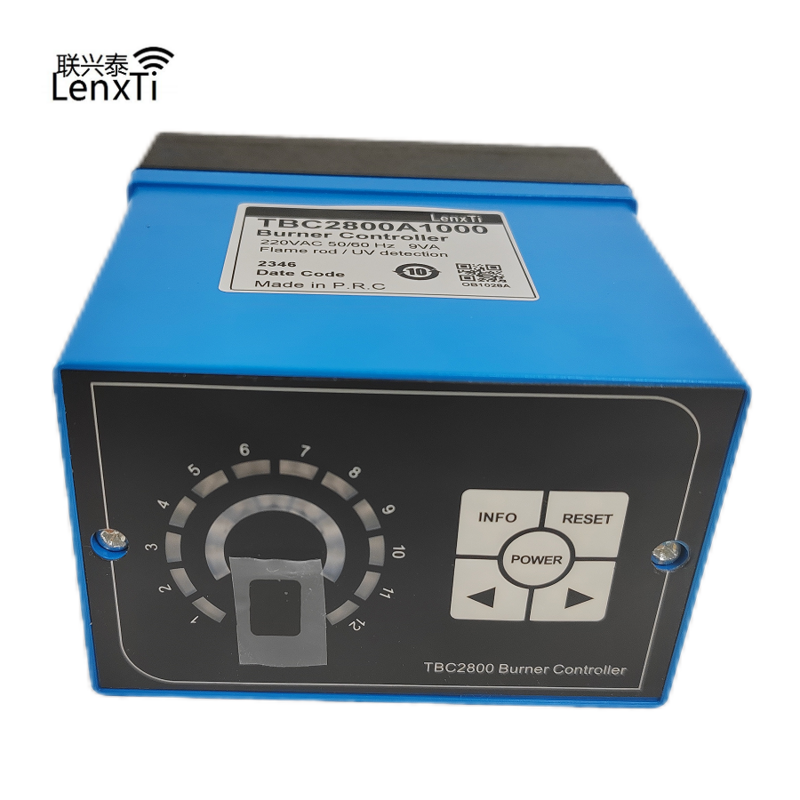 Controlador Digital de Queimador Lenxti, Combustão de Alto Desempenho, Controlador de Chama de Segurança, TBC2800A1000, 220V, 230V