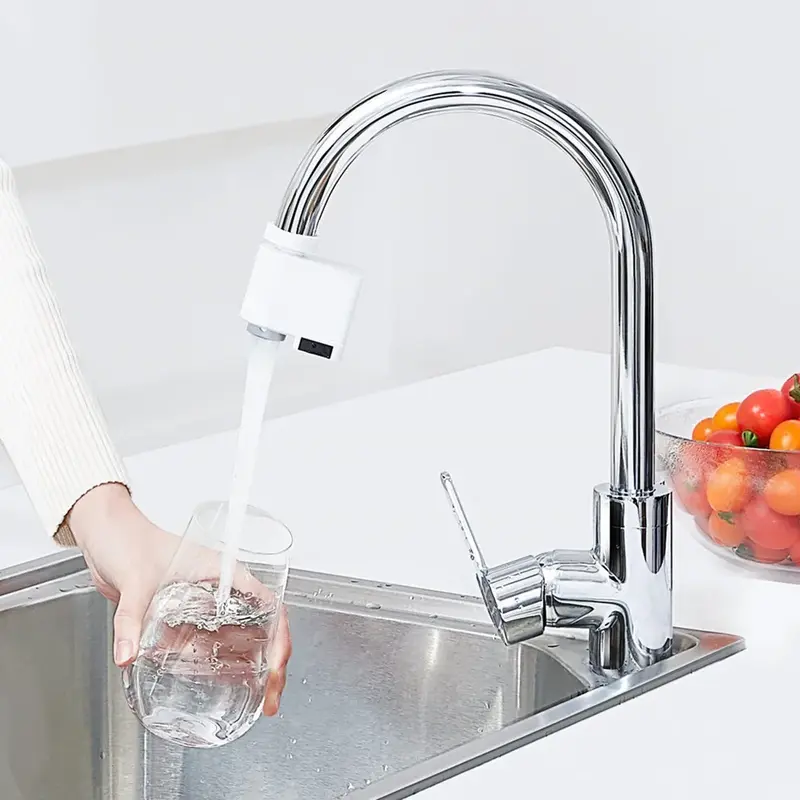 Original Xiaoda Automatic Water Saver Tap Smart Faucet Sensor Infrared Water Energy Saving Device Kitchen Nozzle Tap