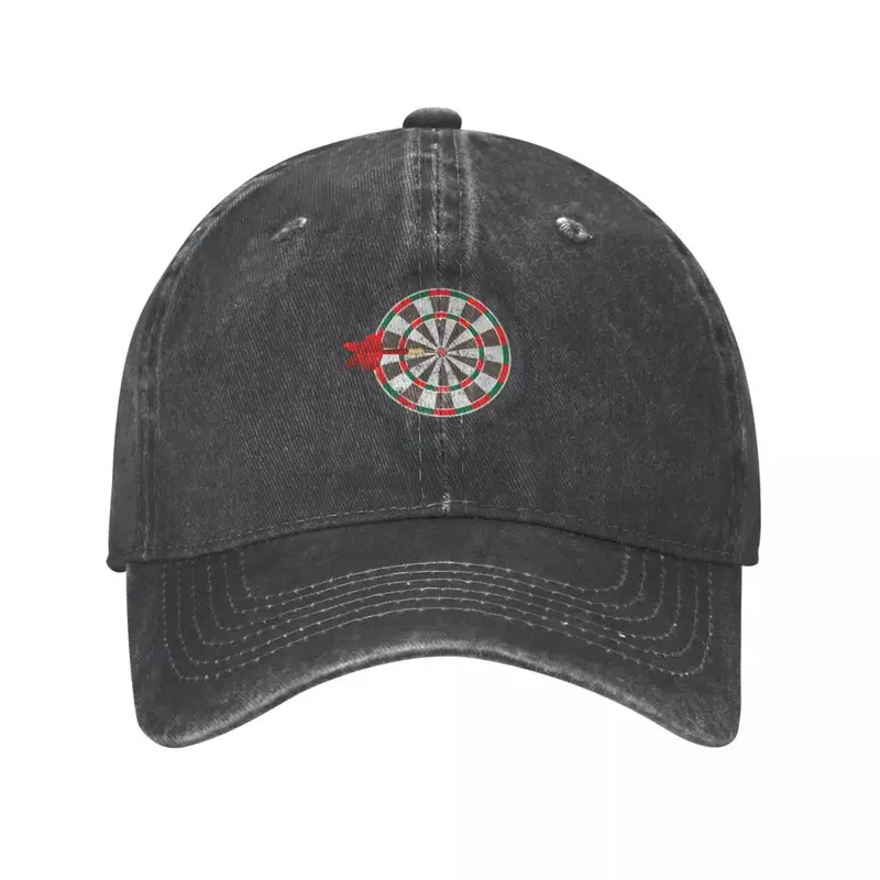 Vintage Darts Dartboard Cowboy Hat Sun Cap Designer Hat Men's Luxury Women's