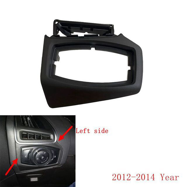Car Headlight Switch Trim Frame Cover for Focus 2012-2014