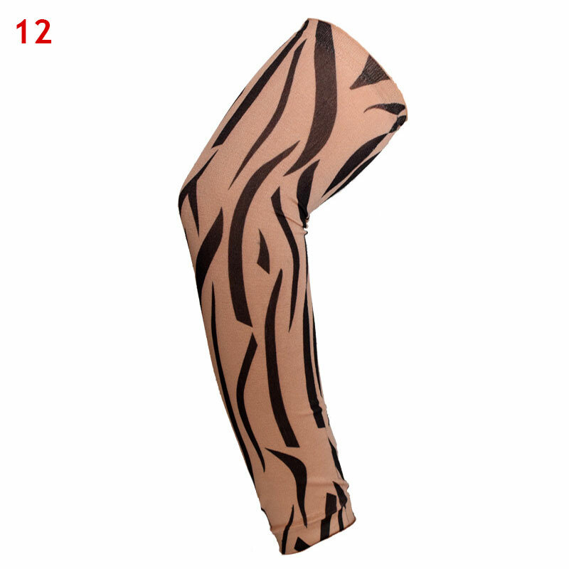 Sun Protection Arm Gloves New Fashion Breathable Tattoo Sleeve Outdoor Travel Sport Fishing Arm Protection Women Men Long Gloves