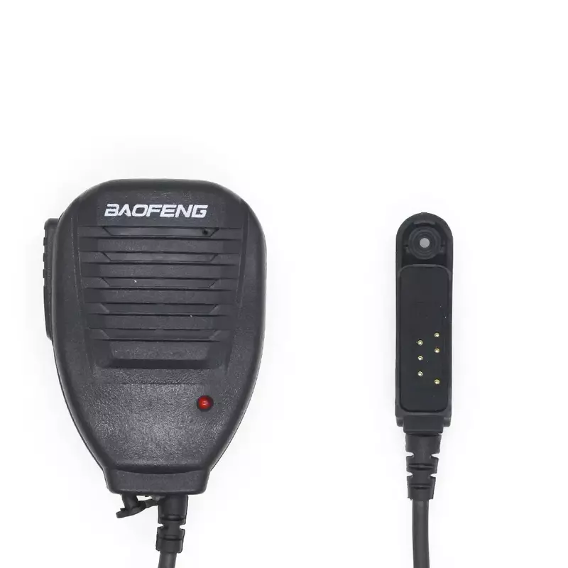 ไมโครโฟนแบบมือถือกันน้ำได้ลำโพงไมค์ PTT สำหรับ BF-9700 A58 UV-9R บวก GT-3WP R760 82WP วิทยุ