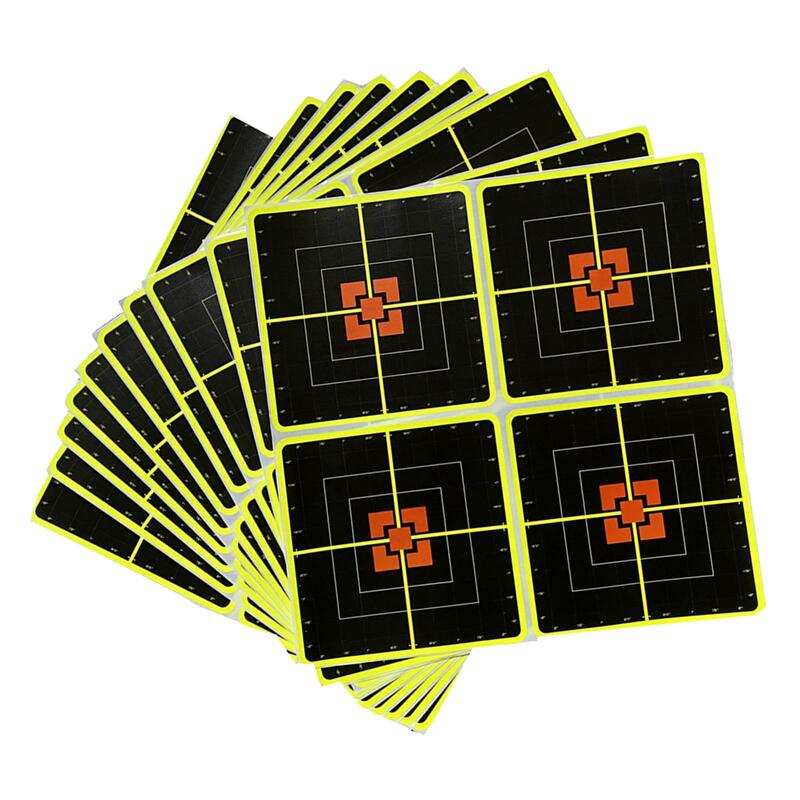 10 pezzi di carta per campo di osservazione Crosshair, facile da usare, 10x10 pollici