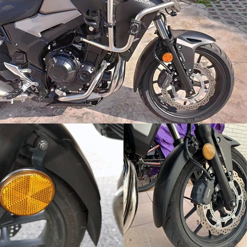 Motorcycle Front Mudguard Fender Extender Extension For Honda CB400X CB400F CB 400X CB400 F 2019-2022