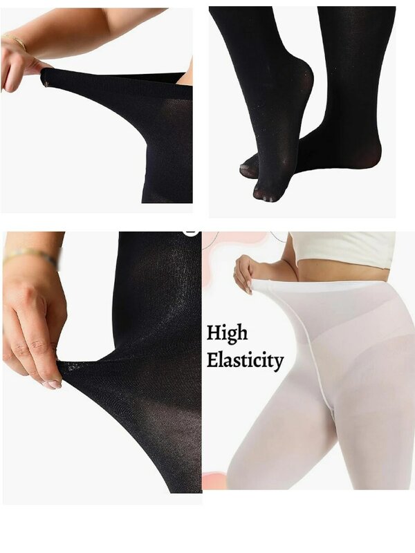 Leggings élastiques assiste pour femmes, bas de compression sans couture, grande taille, 4XL, 5XL, 110 1948, OUC353B
