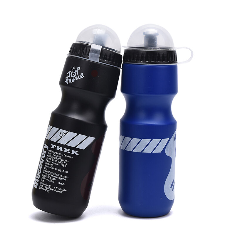 Botella de agua para bicicleta de montaña, accesorio de ciclismo de carretera con soporte, jaula, equipo de bebida para deportes al aire libre, 750ml