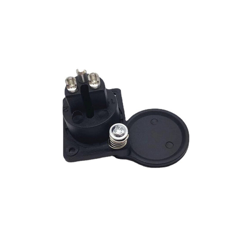 Xlr 3-Pins Vrouwelijke Socket Gloednieuwe Hoge Kwaliteit Abs Plastic Natuurlijke Metalen Body Contacten Interoir Deel Microfoon Power