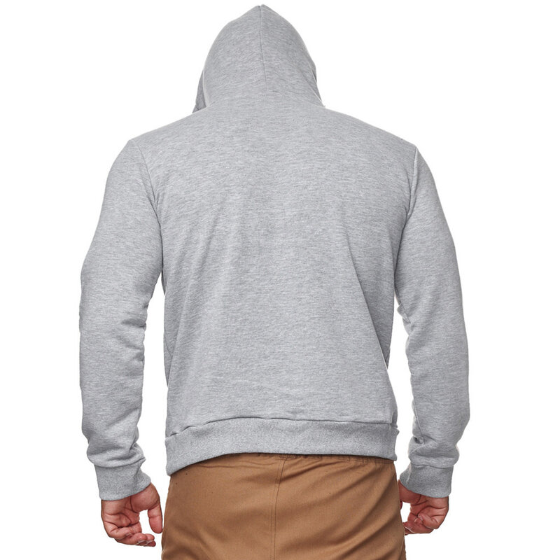 Mode Heren Hoodied Sweatshirt Elasticiteit Trui Met Lange Mouwen En Gezichtsbescherming Mannelijke Comfortabele Causale Herfst Winter Tops