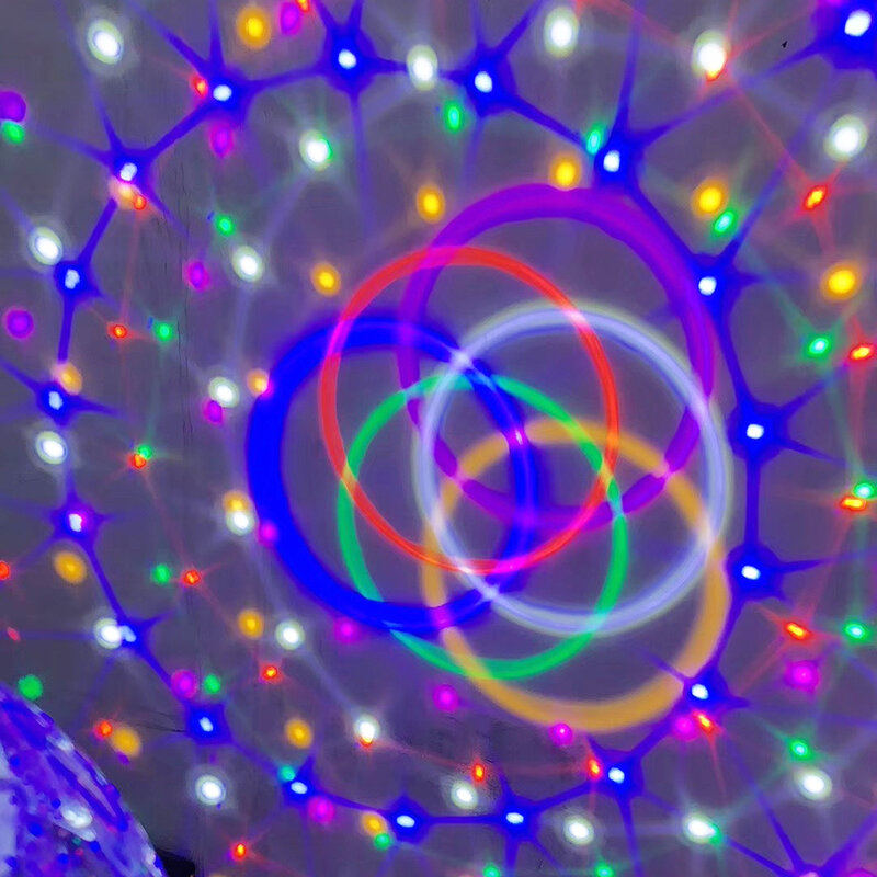 كريستال ماجيك الكرة الخفيفة بلوتوث المتكلم APP التحكم ضوء المرحلة KTV ضوء وامض الملونة المحيطة ضوء الأسرة الطرف