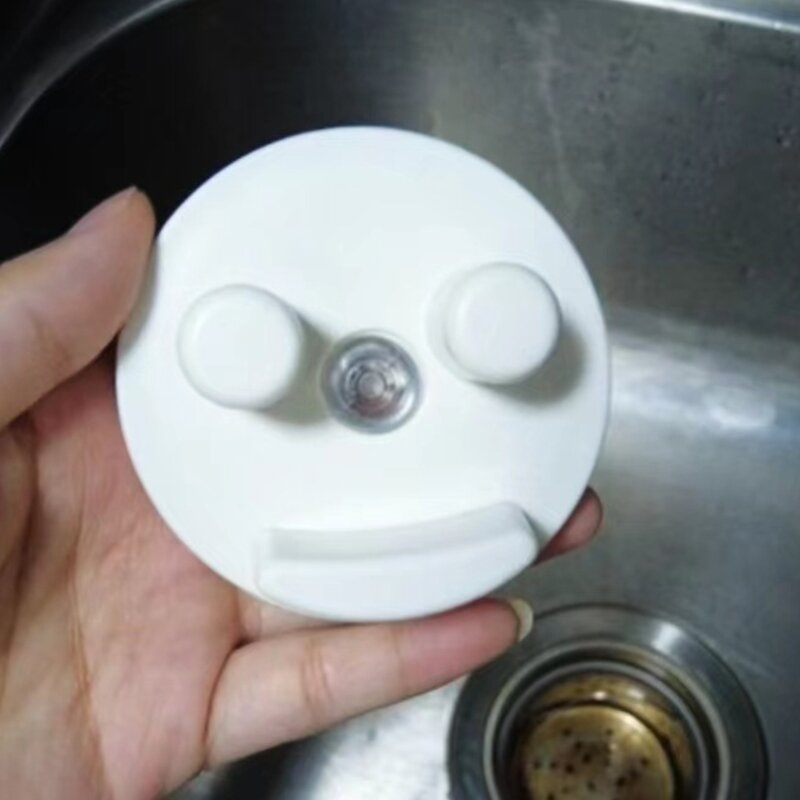 Sponge Holder Suction Cup Smiling Face Sponge Holders for Kitchen Sink Bathroom Holding Sponges Rack