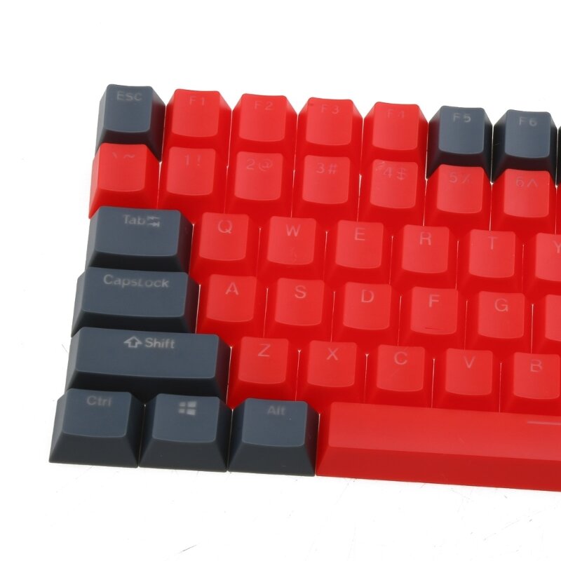 104 قطعة بإضاءة خلفية للألعاب لأغطية المفاتيح للوحة المفاتيح الميكانيكية