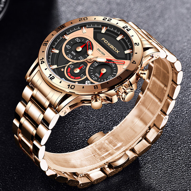 LIGE Relogio Masculino męskie zegarki najwyższej marki luksusowe słynny męski zegarek moda na co dzień chronograf wojskowy zegarek kwarcowy na nadgarstek