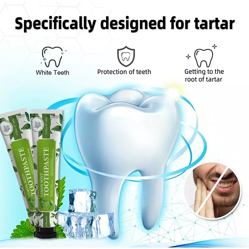 Tandpasta Remover Tandheelkundige Calculus Verwijderen Gele Tanden Slechte Adem Reinigen Tandplak Bleken Voorkomen Parodontitis