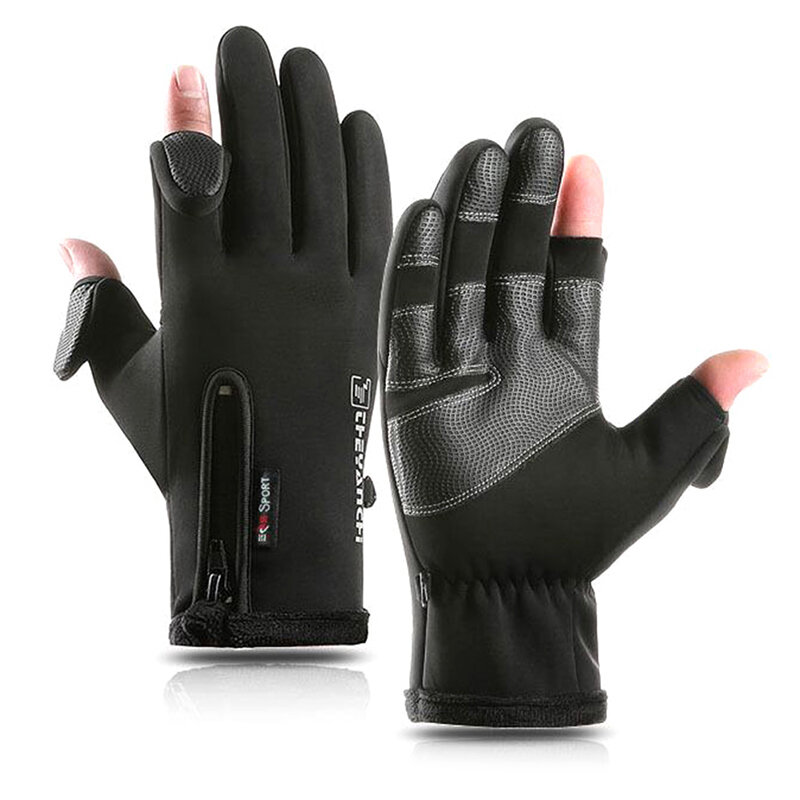 Touch Screen Men Cycling Gloves Waterproof Winter Bicycle Gloves Riding Scooter Windproof Outdoor Motorcycle Ski Bike Warm Glove
