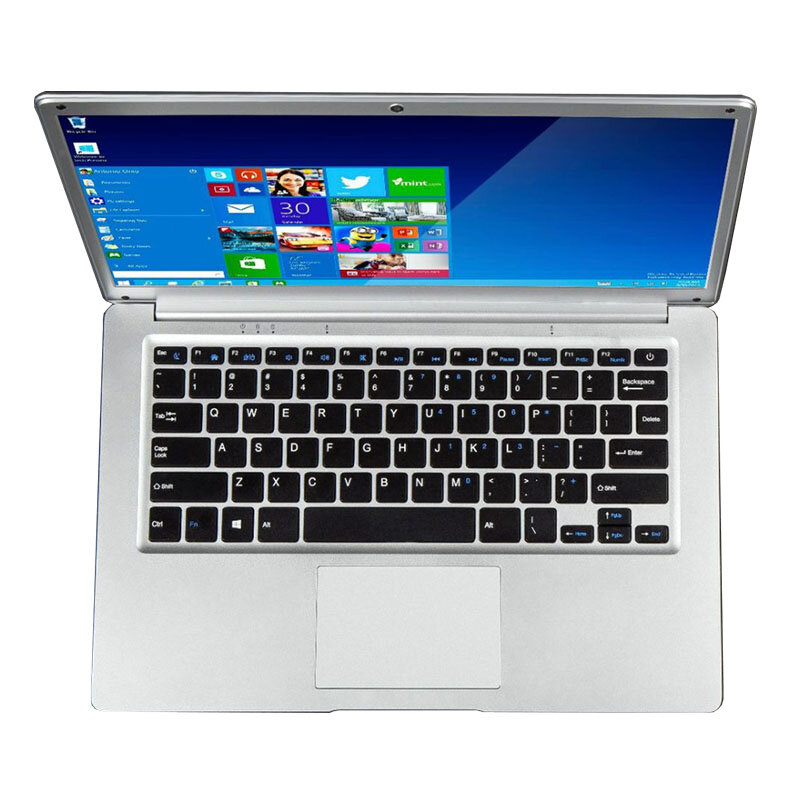 Molosuper-ordenador portátil de 14 pulgadas, Notebook barato con Windows 10, 6GB de RAM, SSD, para estudiantes, Wifi