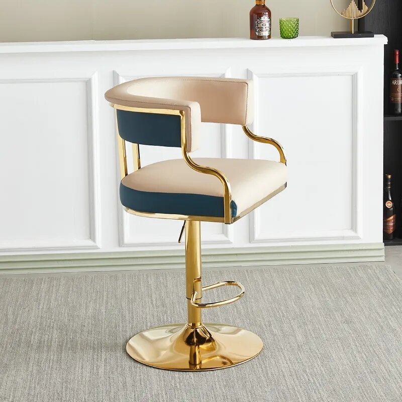 Современные шарнирные барные стулья с регулируемой высотой, роскошные скандинавские стулья для барной стойки, кухонные стулья, мебель для гостиной и бара