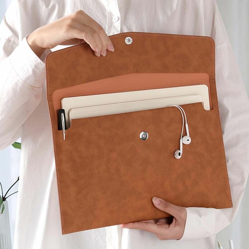 Высококачественная вместительная сумка для планшета, деловая сумка для документов, папка из искусственной кожи, органайзер для документов, сумка для ноутбука