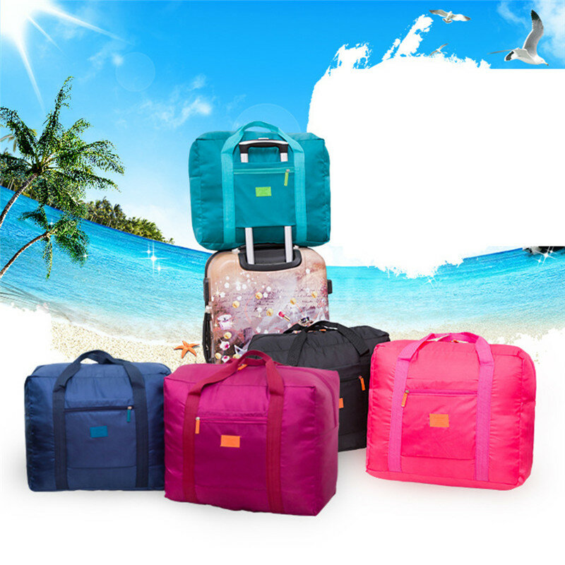 여성용 방수 여행 접이식 가방, 여행 파우치, 유니섹스 핸드백, 수하물 포장 큐브 토트, 대용량 가방, 도매