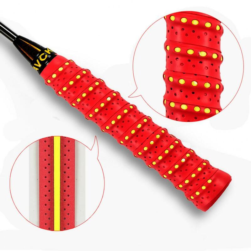 for Tennis Racket Anti-slip Anti Slip Bright Color for Tennis Racket Grip Racket Sleeve Long Lasting Overgrip Tennis Racquet Rac