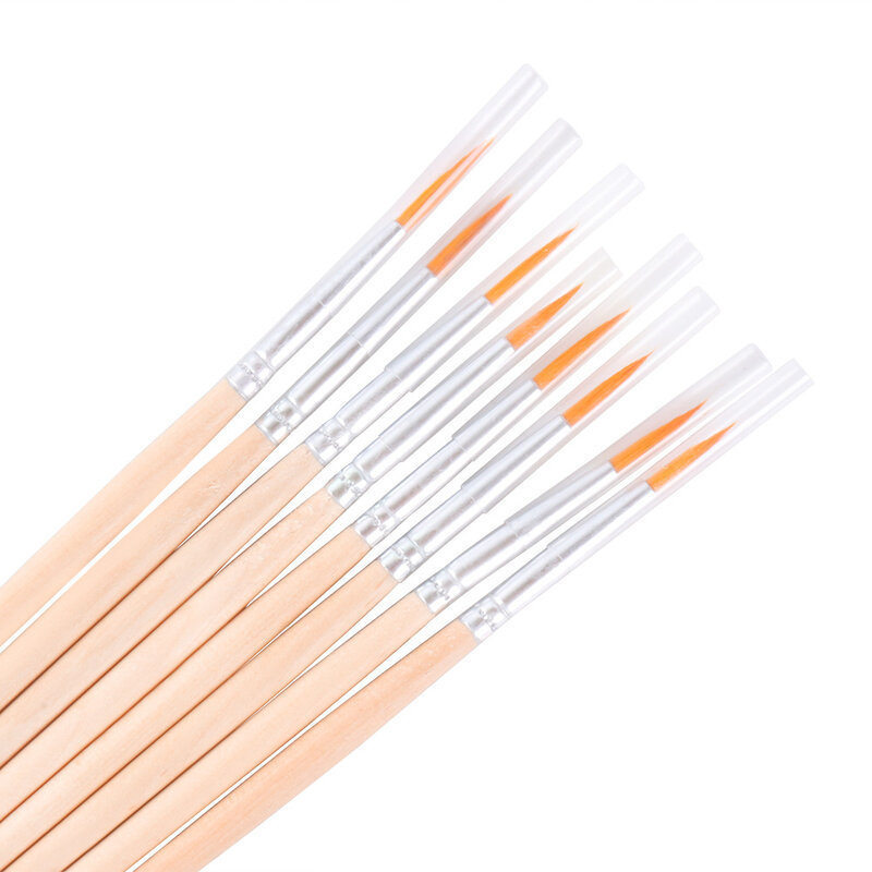 10/20 PCS Fine Hand Painted Thin Hook Line Pen Watercolor DIY Nylon Brush Painting Brush Set Art Supplies