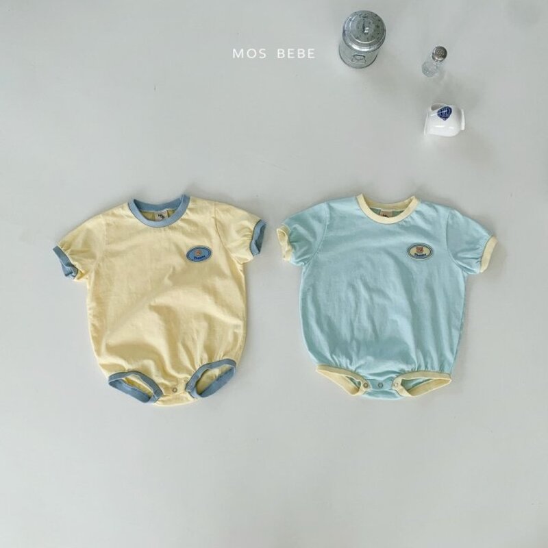 Combinaison en coton à manches courtes pour bébé garçon et fille, vêtements patchwork fins pour nouveau-né de 0 à 24 mois, nouvelle collection été 2024