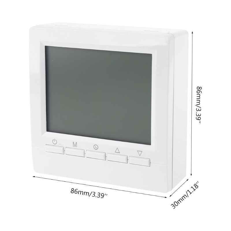 Programable para termostato inteligente, pantalla Digital, Panel Control temperatura para caldera Gas/agua/calefacción