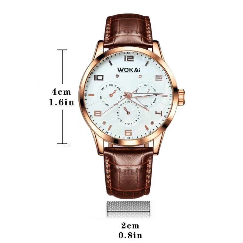 2022 Top Brand Luxury Watches Mens Casual Leather Quartz Watch Men's Business Clock Male Sport Relogio Masculino Gift Watch