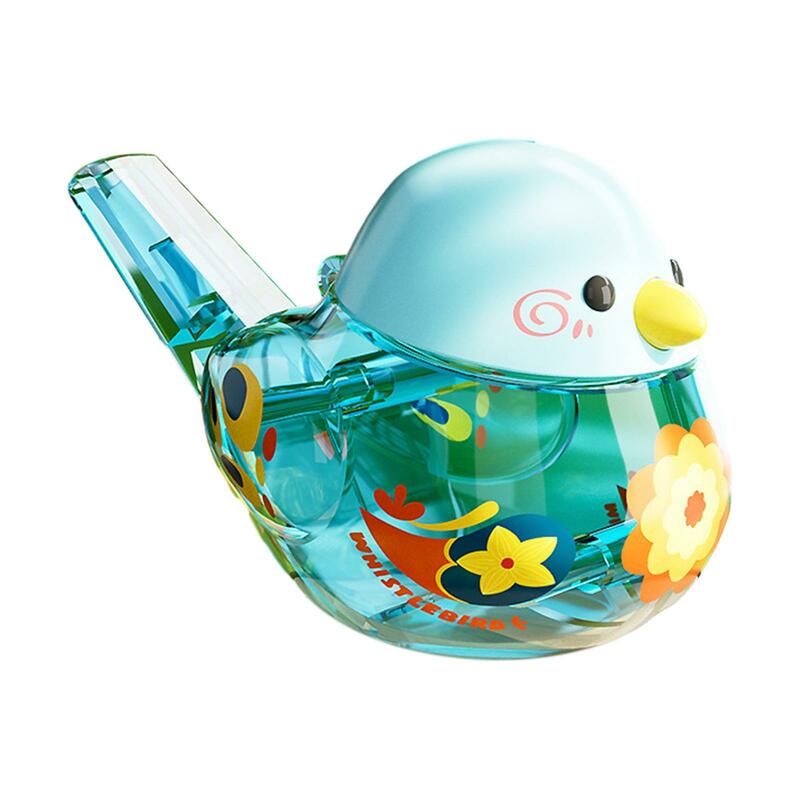 Water Whistle Toy Easter Gift Learning Cartoon Transparent Small Musical Instrument Toy for Teens Boys Kids Girls Children