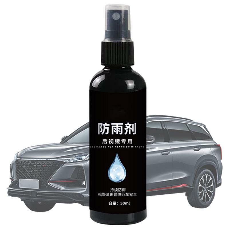 Car Glass Antifogging Agent 50ml Long Lasting Hydrophobic Glass Agent Spray Household Cleaning Supplies For Car Windows Rearview