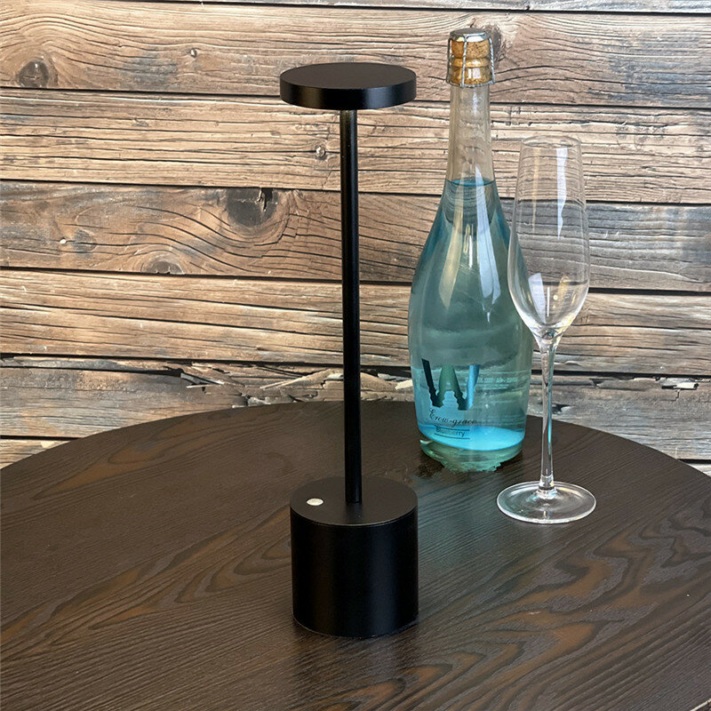 Lámpara Led de mesa para Bar, luz nocturna de alta calidad con Sensor táctil recargable por USB, protección ocular para restaurante, Hotel, Bar y habitación, 20 piezas